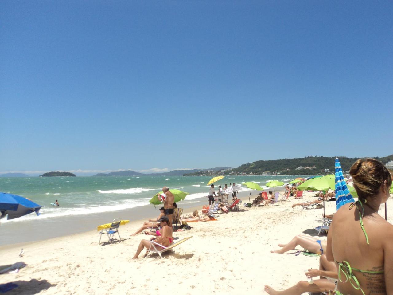 Lindo Apto Na Rua Da Praia Ingleses Florianopolis Exterior photo